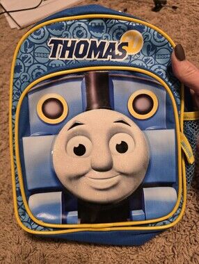 Thomas & Friends Toddler Mini Backpack 11" 3D Thomas the Tank Engine Blue